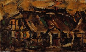 Holsteinisches Bauernhaus — Christian Rohlfs