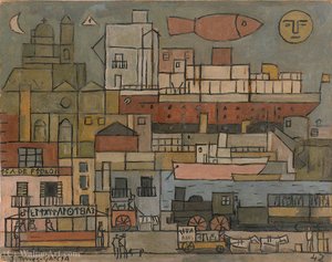 The Port - (1942) — Joaquín Torres García