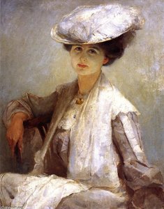 Grey Lady (mrs. Ince) — Thomas William Roberts