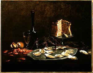 Still Life With Seafood — Claude Joseph Bail