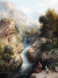 Tivoli Near Rome, Italy — William Havell