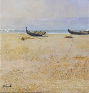 Two Fishing Boats On Kovalam Beach — Susan Beaulah