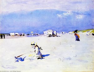 On The Sands — John Singer Sargent