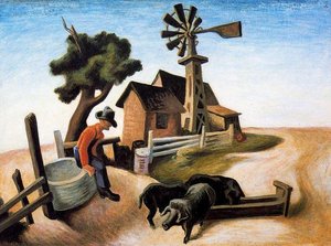 Homestead — Thomas Hart Benton