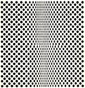 Fisión — Bridget Riley