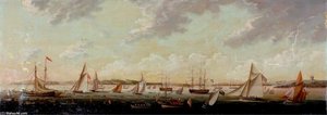 Laying Foundation Stone Of Plymouth Breakwater — George Barret Der Jüngere