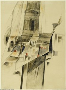 Roofs And Steeple — Charles Demuth