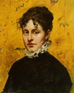Porträt Der Schwägerin Des Künstlers — William Merritt Chase