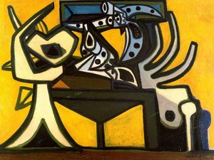 Still Life With Revolver — Oscar Dominguez