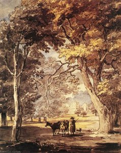 Cow­Girl in the Windsor Great Park