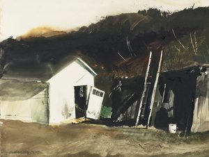Barn Lamp — Andrew Newell Wyeth