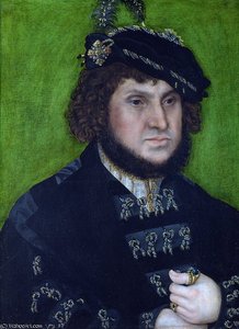 Portrait Of Johann The Steadfast — Lucas Cranach The Elder