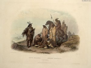 Crow Indians — Karl Bodmer