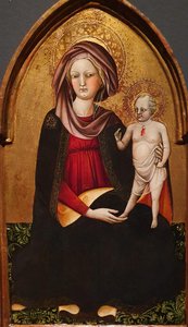 Maddona Of Humility By Alvaro Pirez D'évora — Alvaro Pirez D'évora