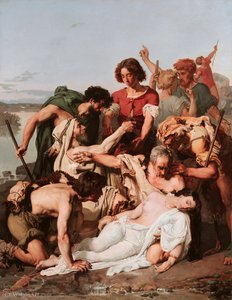Zenobia Found By Shepherds On The Banks — Paul-jacques-aimé Baudry