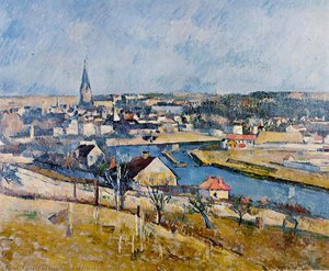 Ile De France Landschaft 1 — Paul Cézanne