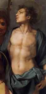 Virgin And Child In Glory With Six Saints (detail) — Andrea Del Sarto
