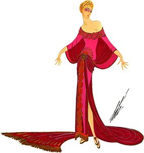 Messalina, The Joys Of The Capitol — Erté