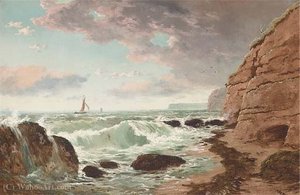 Ships Off The Coast — Edward H. Niemann