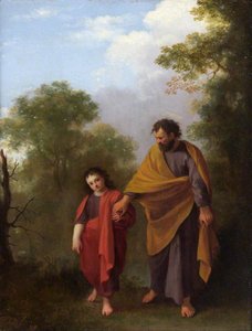 San José con el niño Jesús