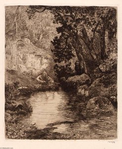 (Three Maidens at the River)