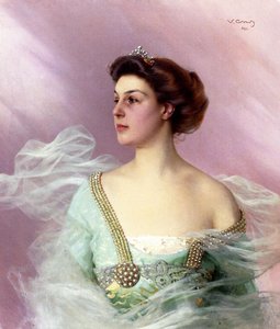 Portrait Of A Lady — Vittorio Matteo Corcos