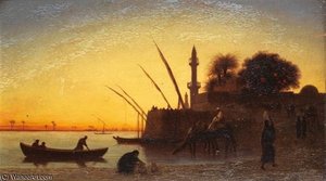 Vue Prise A Beni — Charles Théodore Frère Dit Frère Bey