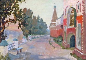 Near The Simon's Monastery — Konstantin Yuon