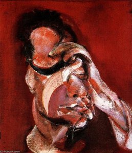 Drei Studien Für Ein Porträt Von Lucian Freud, Links - (196) — Francis Bacon