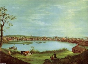 Providence From Across The Cove — Alvan Fisher