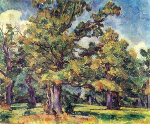 Oak Grove. Illuminated By The Sun. — Pyotr Konchalovsky