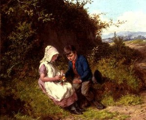 Making A Posy — William Bromley Iii