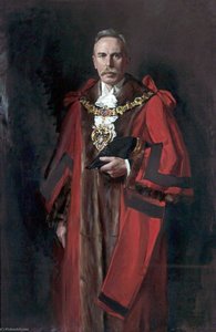 Alderman A. Wrigley, Ba, Jp, Mayor Of Wallasey (1928–1929) — John Archibald Alexander Berrie