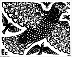 Birds — Maurits Cornelis Escher