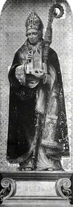 William of Wykeham (1320–1404) (design for a mosaic in the Victoria and Albert Museum)