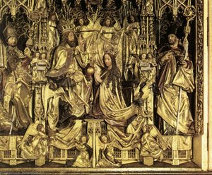 Coronation Of The Virgin — Michael Pacher, Late Gothic / Early Renaissance
