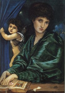 Portrait Of Maria Zambaco — Edward Coley Burne-jones