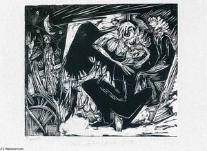 Untitled (7213) — Ernst Ludwig Kirchner, Expressionism