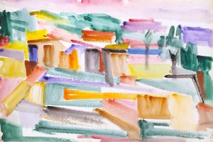 Country Scene — Giorgio Cavallon