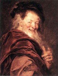 Democritus — Charles Antoine Coypel, Baroque Rococo