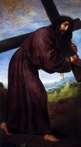 Cristo Con La Cruz A Cuestas — Francisco De Zurbarán, Baroque