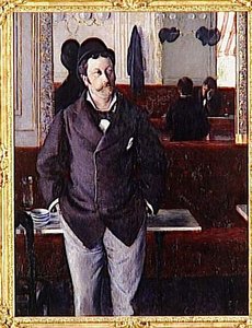 Au Cafe — Gustave Caillebotte