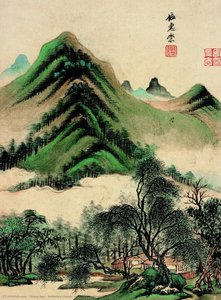 Imitative Classic Landscape (album Leaves) — Wang Jian