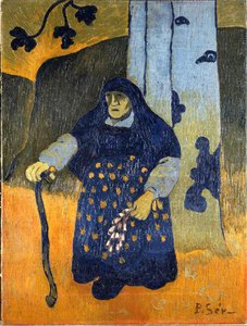 Vieille Bretonne Sous Un Arbre — Paul Sérusier