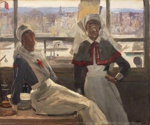 Le Havre Nurse Billam and Sister Currier