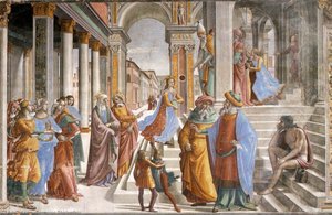 Presentation Of The Virgin — Domenico Ghirlandaio