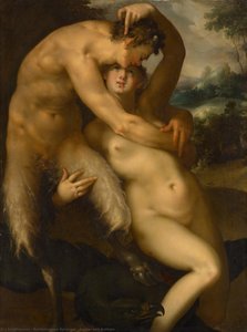 Jupiter And Antiope — Bartholomeus Spranger, Renaissance