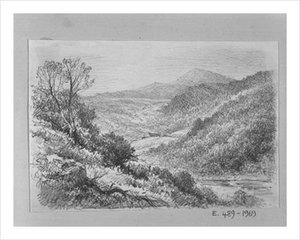 A Welsh Landscape — R.a Benjamin Williams Leader