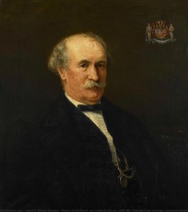 Menno David Graaf van Limburg Stirum (1807-91). Adjudant des konings, luitenant-generaal, Hendrik Willem Mesdag, 1874