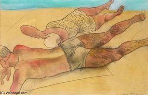 On The Beach — Boris Dmitrievich Grigoriev